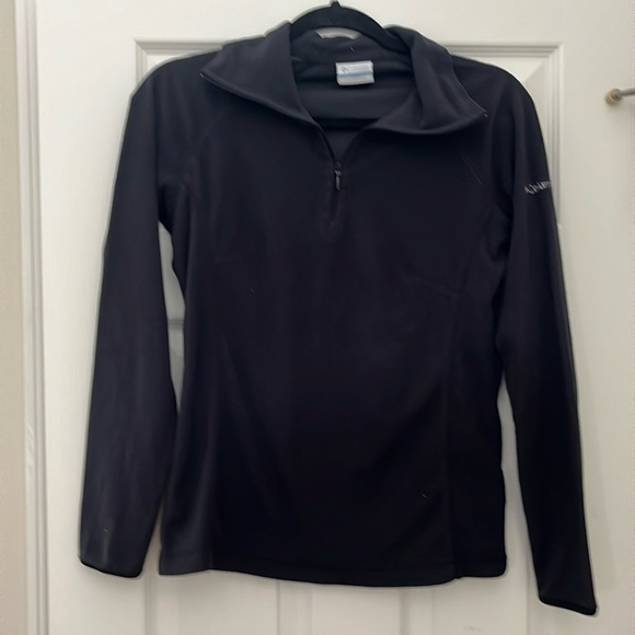Columbia Tops - Columbia quarter zip pullover fleece woman’s XS black